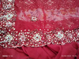 Ready To Wear With Dupatta Saree