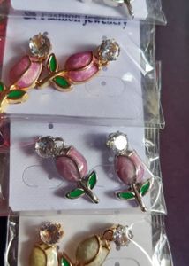 Rosebud Earrings