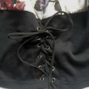 Floral Corset Top