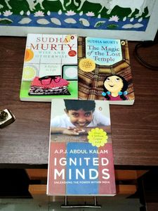 Sudha Murthy &amp; Dr APJ Abdul Kalam 3 Books Set