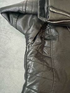 Black Fashion Leather Jacket