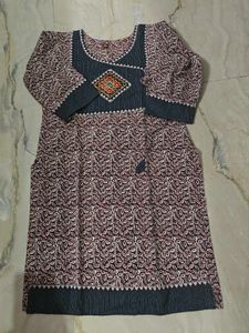 Ajrakh Print Short Kurti