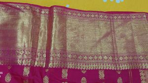 Pink &amp; Gold Kanjivaram Saree
