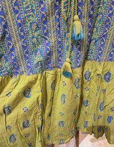 Boho Print Tunic Top