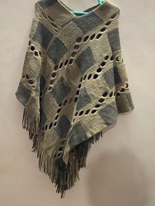 Wrap Poncho Shawl