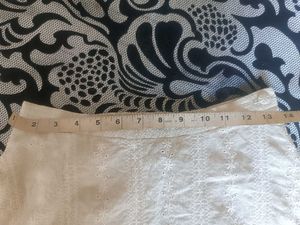 Long Cream Skirt