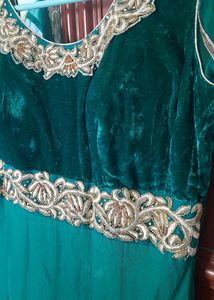Heavily Embellished Party Wear Gown