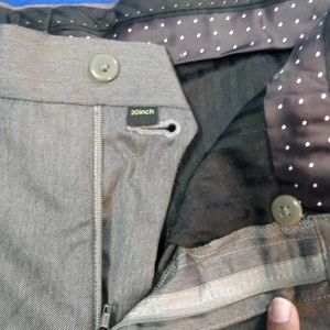 Van Heusen Grey Trouser/Pant 30&#34;