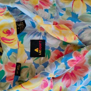 Floral Oversized Shirt