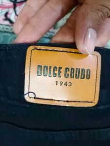 Dolce Crudo Black Jeans