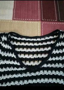 Striped Cropped Top