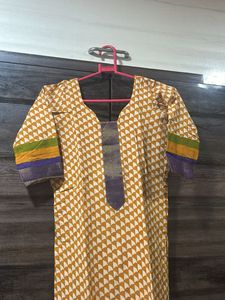 Elegant Mustard Kurta