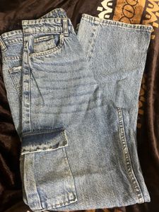 Cargo Straight Fit Jeans