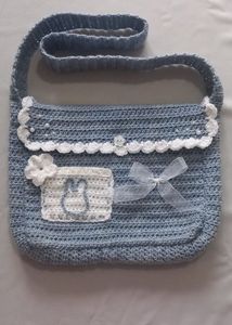 Crochet Messenger Bag!!