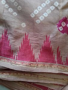 Bandhani Silk Saree