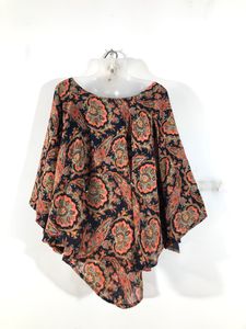Navy Bye Printed Cape(Women’s)