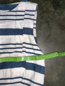 Striped Sleeveless Dress