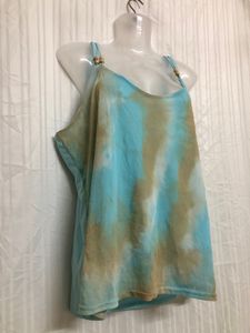 Mode Blue Sleeveless Top