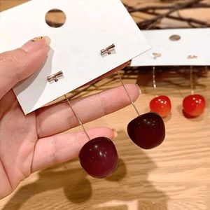 Cherry Drop Earrings