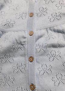 Imported Baby Girl Stylish Sweater.  Netted Woolen