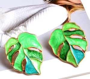 Handmade BLINGEE Palm Tree Leaves Earrings