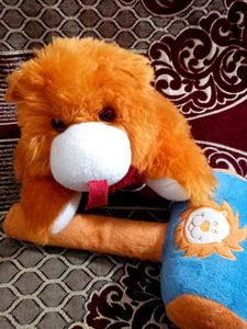 Soft Toy Combo – Dog &amp; Hammer