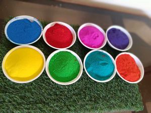 Colour Rangoli With Cute Bottles