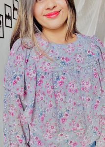 Casual Floral Top