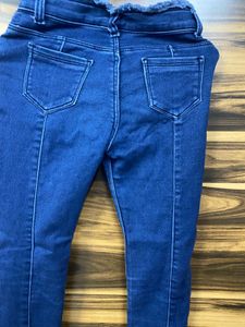 Combo Bootcut Jeans And Te Shirt For Kids Girls 🌸