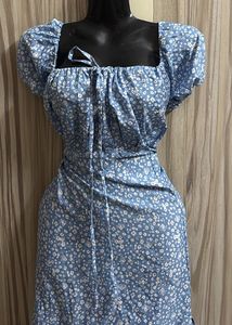 Floral Print Midi Dress