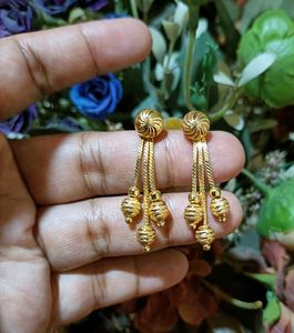 Gold Dangle Earrings