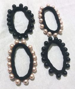 Pearl Rope Band Rubber Hair Accessory