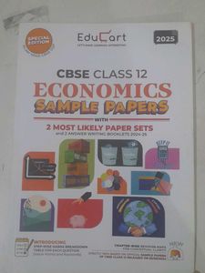 CBSE CLASS 12 ECONOMICS SAMPLE PAPER 2025
