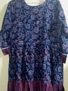 Floral Print Kurta