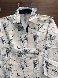 Patterned Women's Shirt