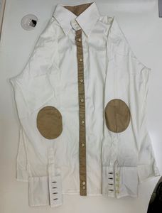 Unique Elbow Patch Button-Up