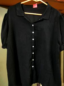 Gorgeous Black Shirt In 3xl