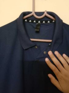 Navy Blue Polo TShirt