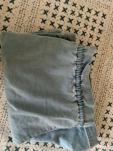 Light Blue Denim Shorts