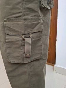 Olive Cargo Shorts