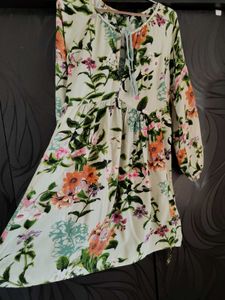 Green Tropical Dress
