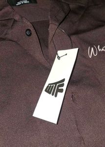 Burgundy What the Flex Shirt