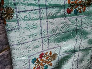UNUSED Floral Print Saree