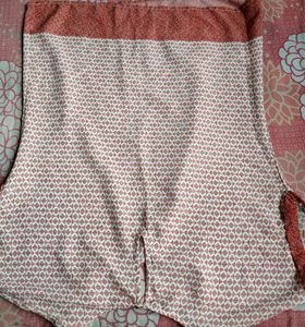 Printed Nude Top