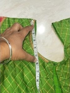 Green Colour Blouse