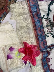 Beautiful Offwhite Pakistani Suit😍🆕✅