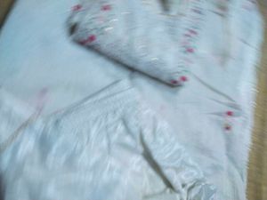 Elegant White Kurta Set