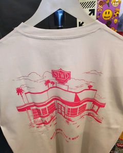 STWD Unisex Backprinted Oversize T-shirt
