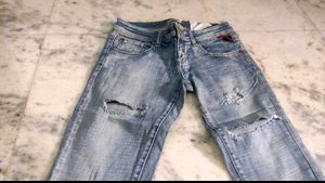 Denim Capri For Girl&#39;s
