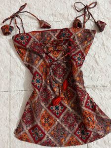 Corset strap Kurti